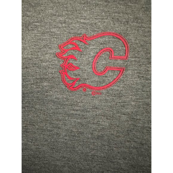 NHL Calgary Flames G-III Womens Large Gray Jacket Touch by Alyssa Milano NWT - Picture 5 of 13